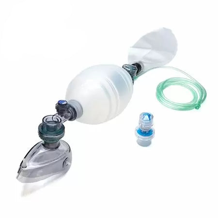 Adult Silicone Manual Resuscitator with PEEP Valve BVM