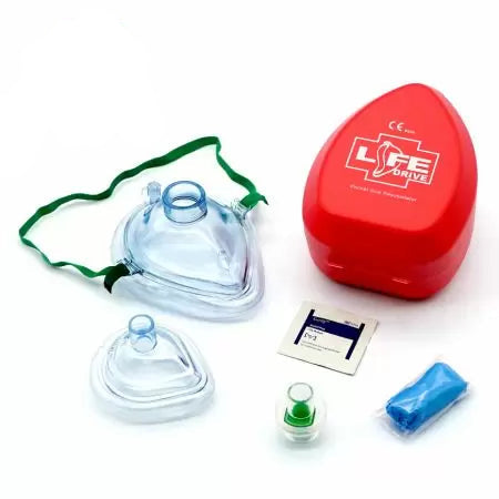 Adult & Infant CPR Pocket Masks in Hard Case