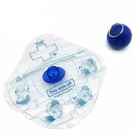CPR Face Shield with Ball Shape Case