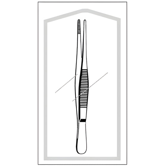Dressing Forceps Econo Sterile 5 Inch