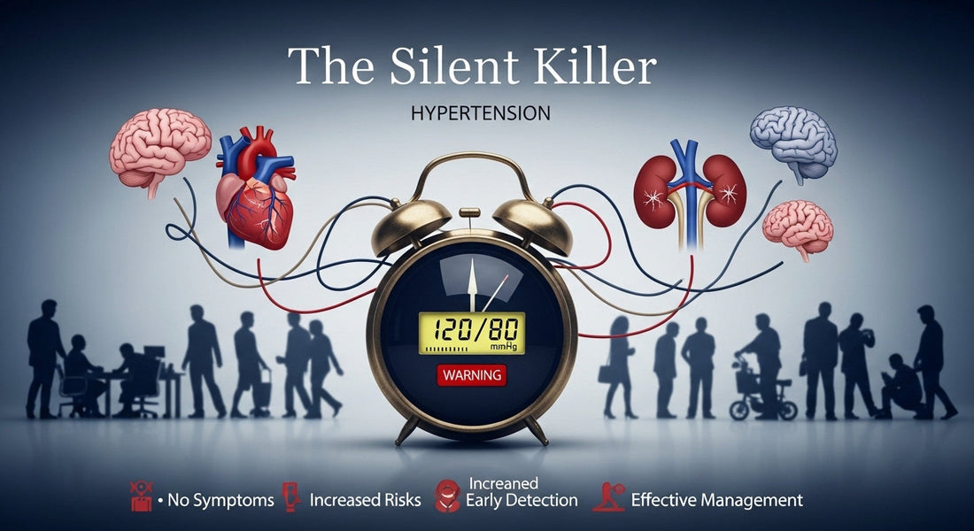 Silent Killer: Why Hypertension Has No Symptoms and What You Can Do About It - Silent Killer, Why Hypertension