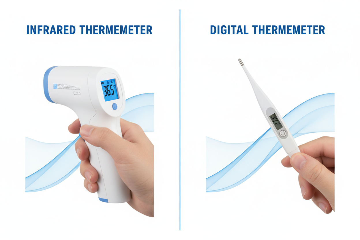 Infrared vs Digital Thermometers: Which Is Better for Home Use?