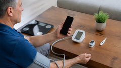 Track Vital Signs at Home and Sync to Smartphone