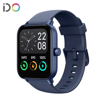 2025 IDW19 Men’s Fitness Smartwatch – 1.8" Full Touch, Bluetooth Calls, Heart & Health Tracker, Stylish Silicone Band
