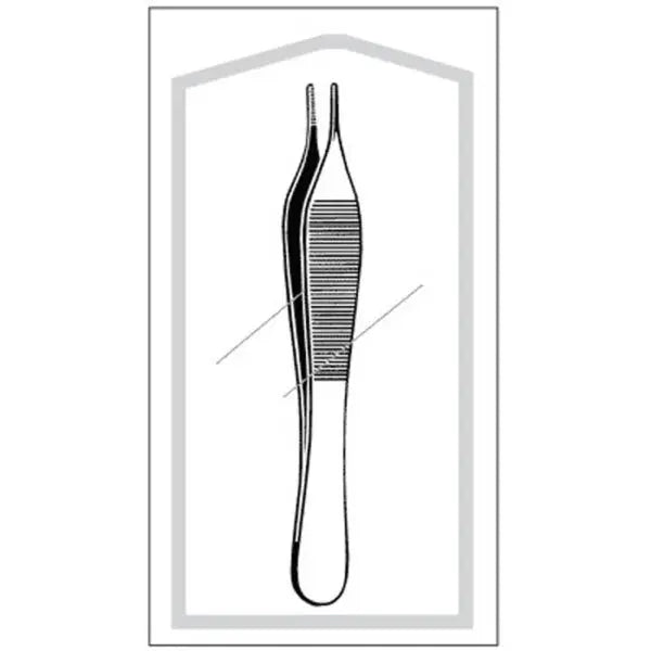 Dressing Forceps Econo Sterile™ Adson 4-3/4 Inch Mein Shop