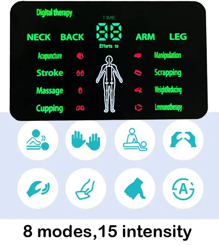 TENS & EMS Muscle Stimulator – Advanced Pain Relief and Muscle Therapy Berflow Health