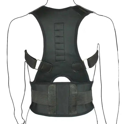 Back Straightener Posture Corrector – Adjustable Support Belt for Men & Women
