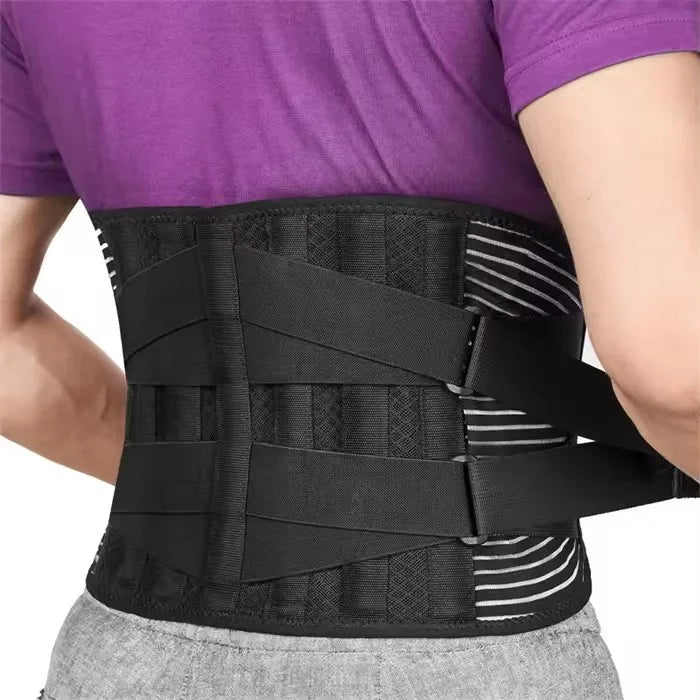 Adjustable Elastic Medical Breathable Waist Lumbar Lower Back Support Belt Adult Back Brace