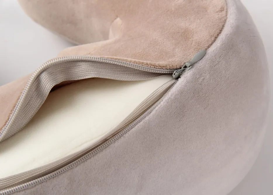 U-Shaped Electric Neck Massager - Portable Cervical & Shoulder Relief Pillow for Home, Travel, and Car Relaxation