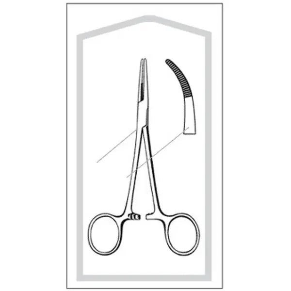 Hemostatic Forceps Econo Sterile™ Kelly 5-1/2 Inch Mein Shop