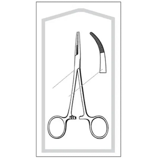 Hemostatic Forceps Econo Sterile™ Kelly 5-1/2 Inch Mein Shop