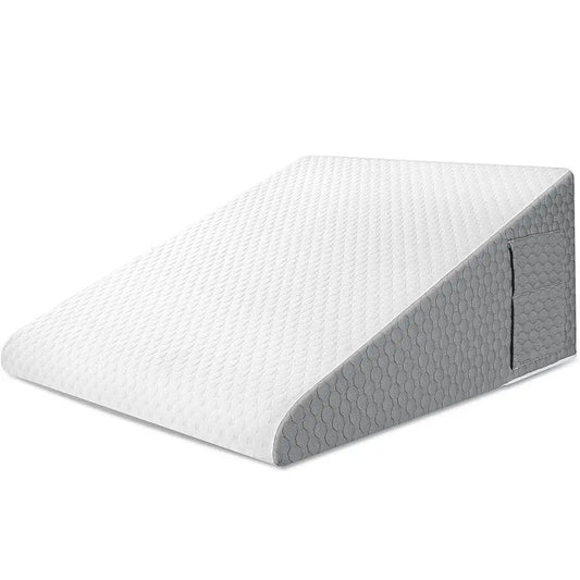 Bed Wedge Pillow for Acid Reflux & Post-Surgery — Air-Layer Foam Elevation