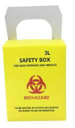 3L 5L 10L HOSPITAL MEDICAL WASTE CARDBOARD CONTAINER