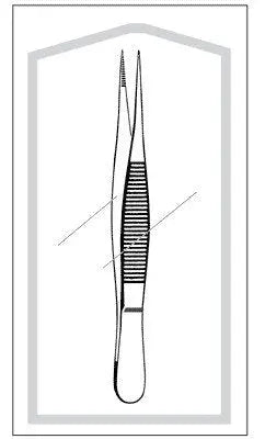 Splinter Forceps Econo Sterile™ 3-1/2 Inch Mein Shop