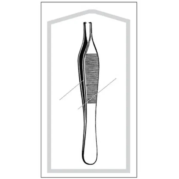 Tissue Forceps Econo Sterile™ Adson 4-3/4 Inch Mein Shop