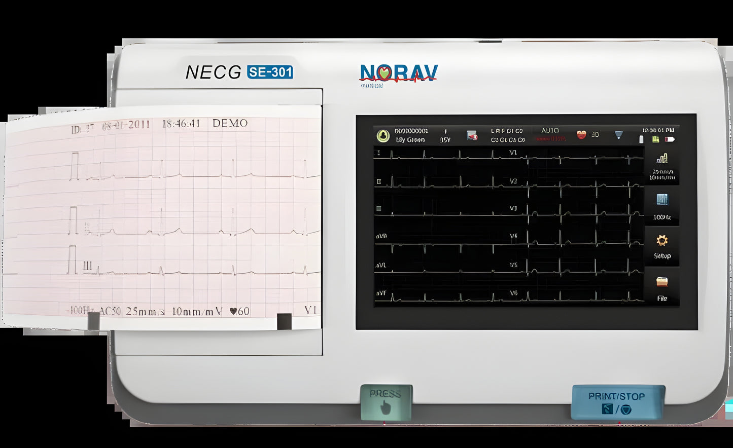 NECG SE-301 Thermal Printer ECG
