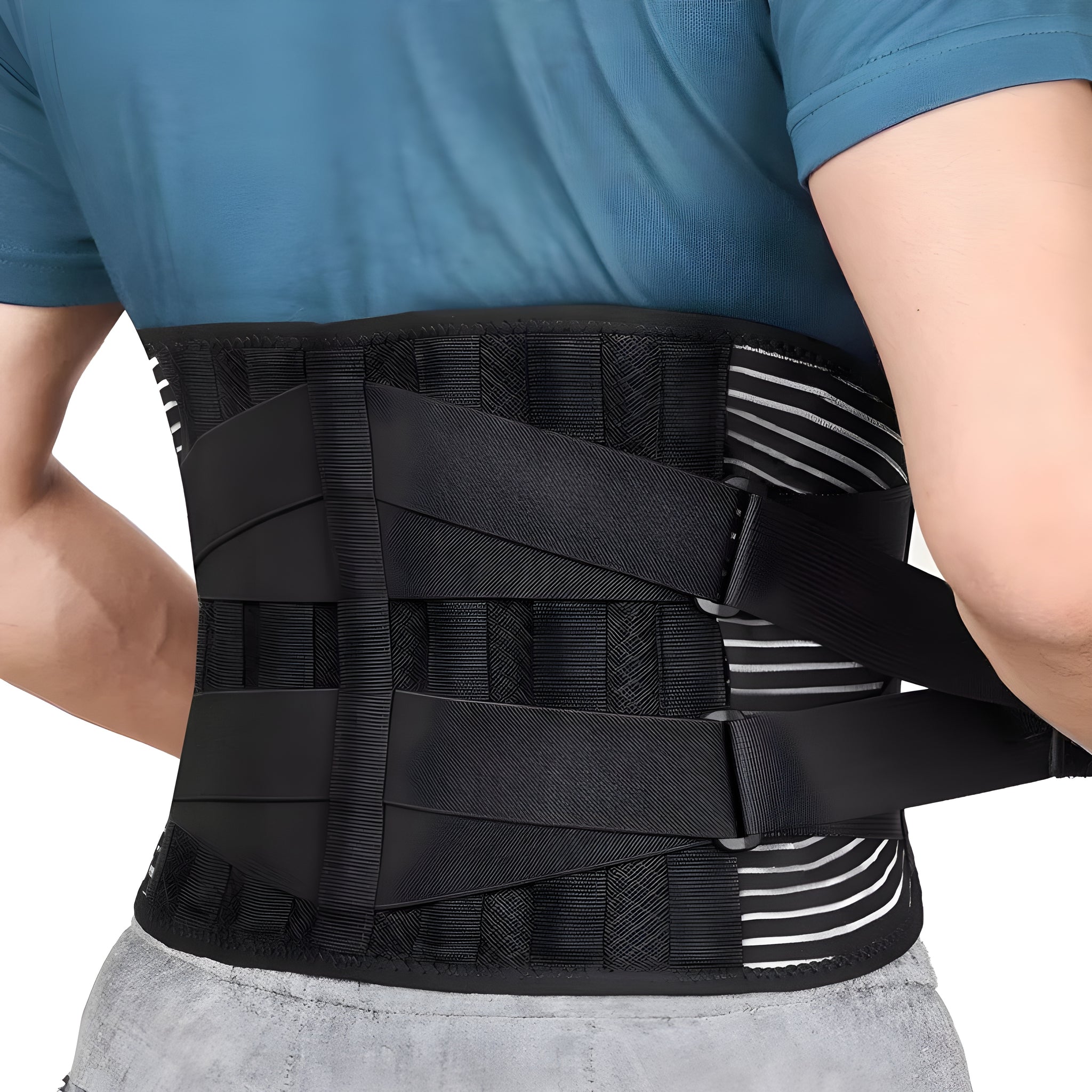 Adjustable Elastic Medical Breathable Lumbar Lower Back Support Belt