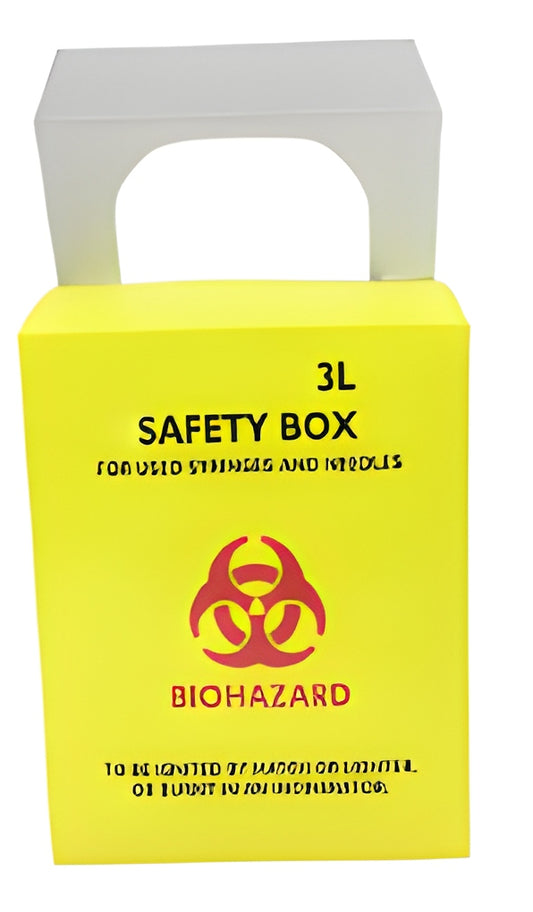 Hospital Medical Waste Cardboard Container 3L 5L 10L
