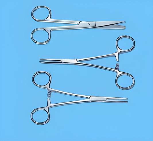 Hemostatic Forceps Kelly 5-1/2 Inch