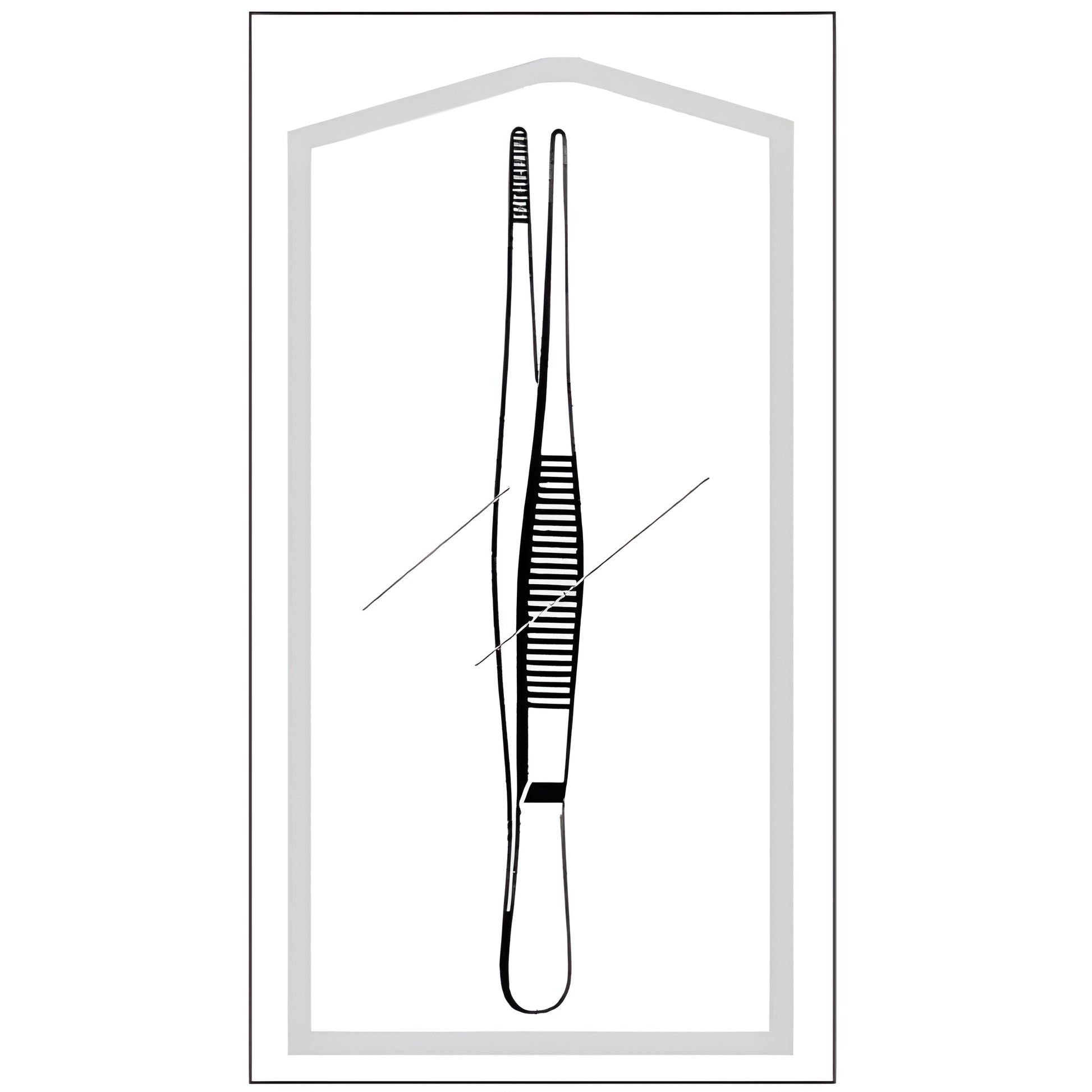 Dressing Forceps Econo Sterile 5 Inch